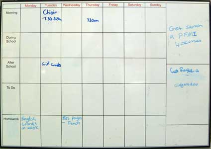 White board